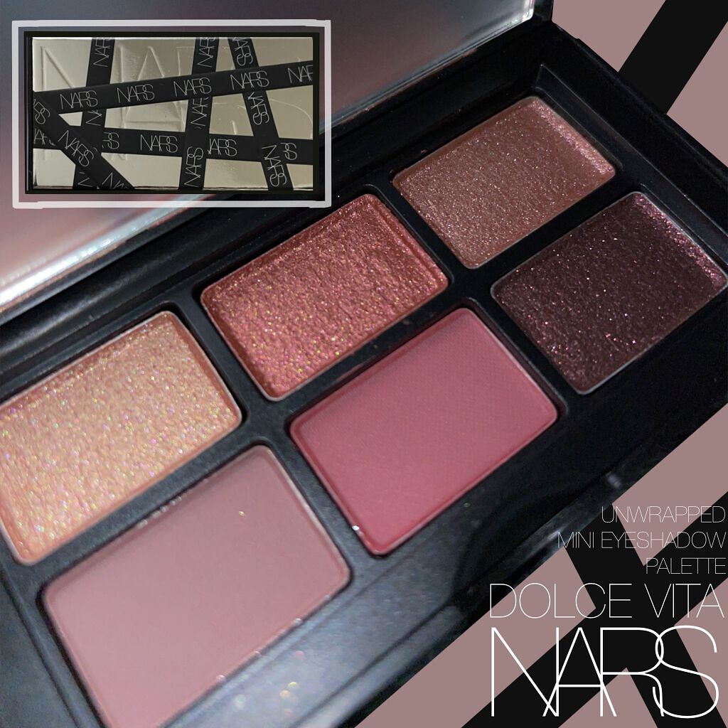 アンラップド ミニアイシャドーパレット DOLCE VITA/NARS/アイシャドウパレットを使ったクチコミ(2枚目)