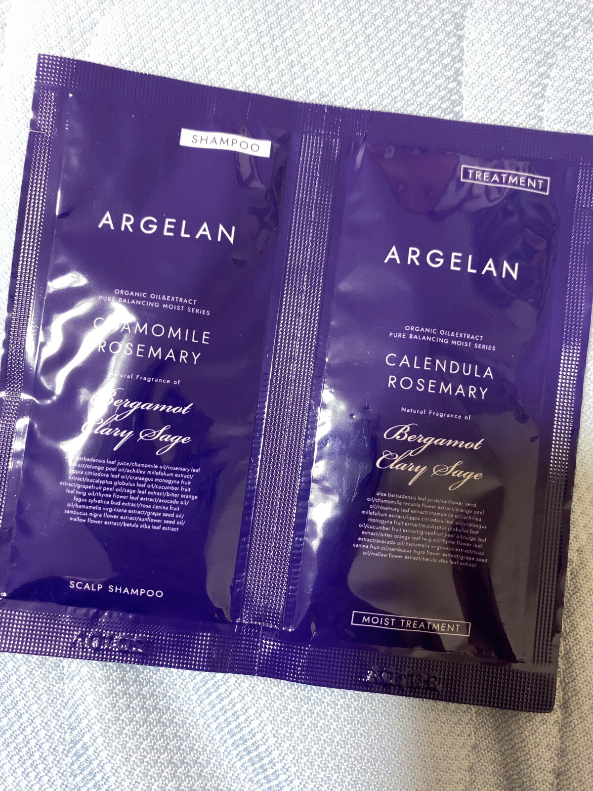 バランシング モイスト スカルプ シャンプー/ヘア トリートメント 1dayトライアル/アルジェラン/市販シャンプーを使ったクチコミ（1枚目）