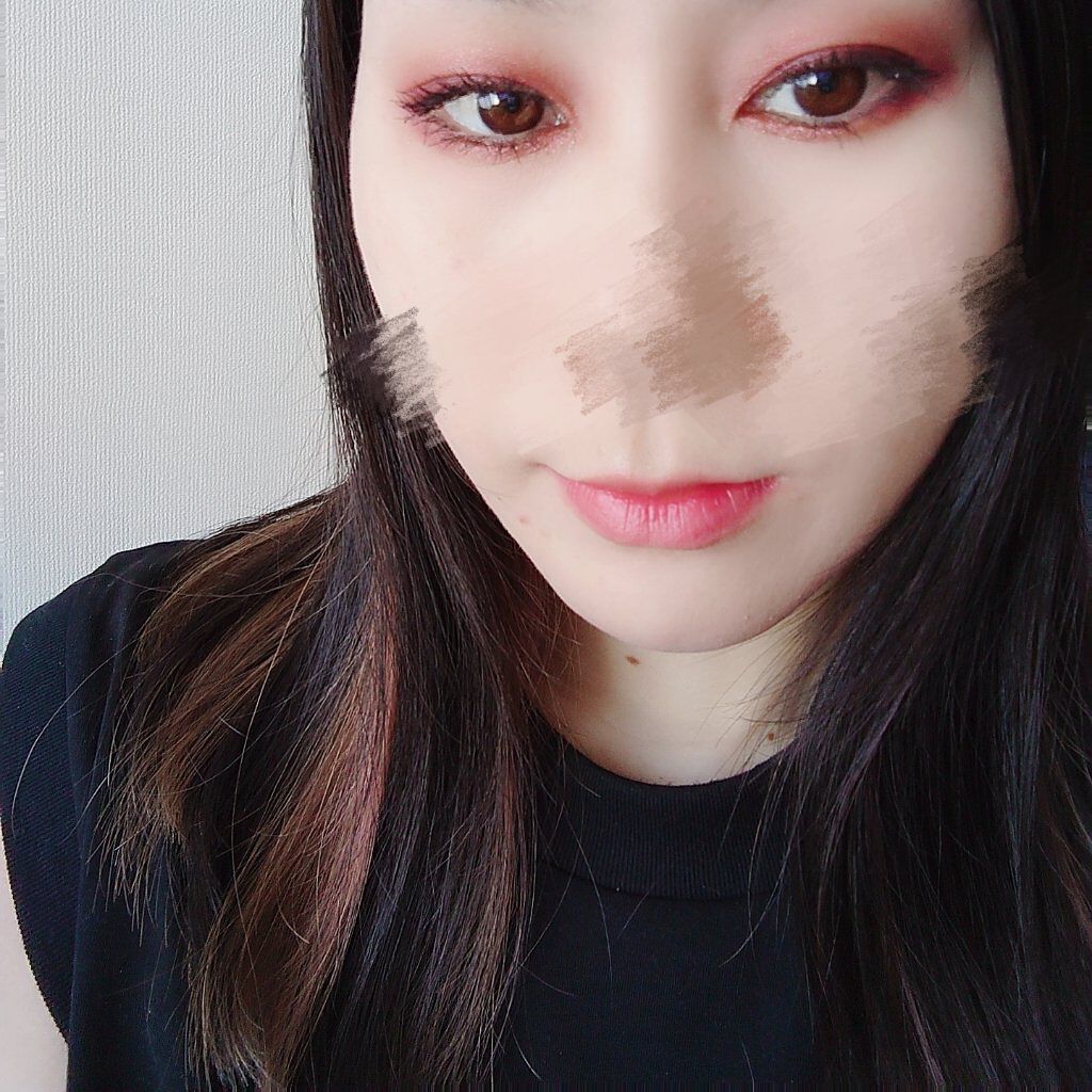 ルージュ アンリミテッド ラッカーシャイン ロージー ショット/shu uemura/口紅を使ったクチコミ（2枚目）