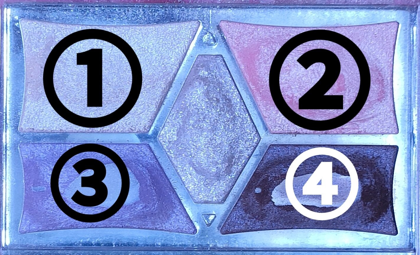 【旧品】パーフェクトスタイリストアイズ/キャンメイク/アイシャドウパレットを使ったクチコミ(4枚目)