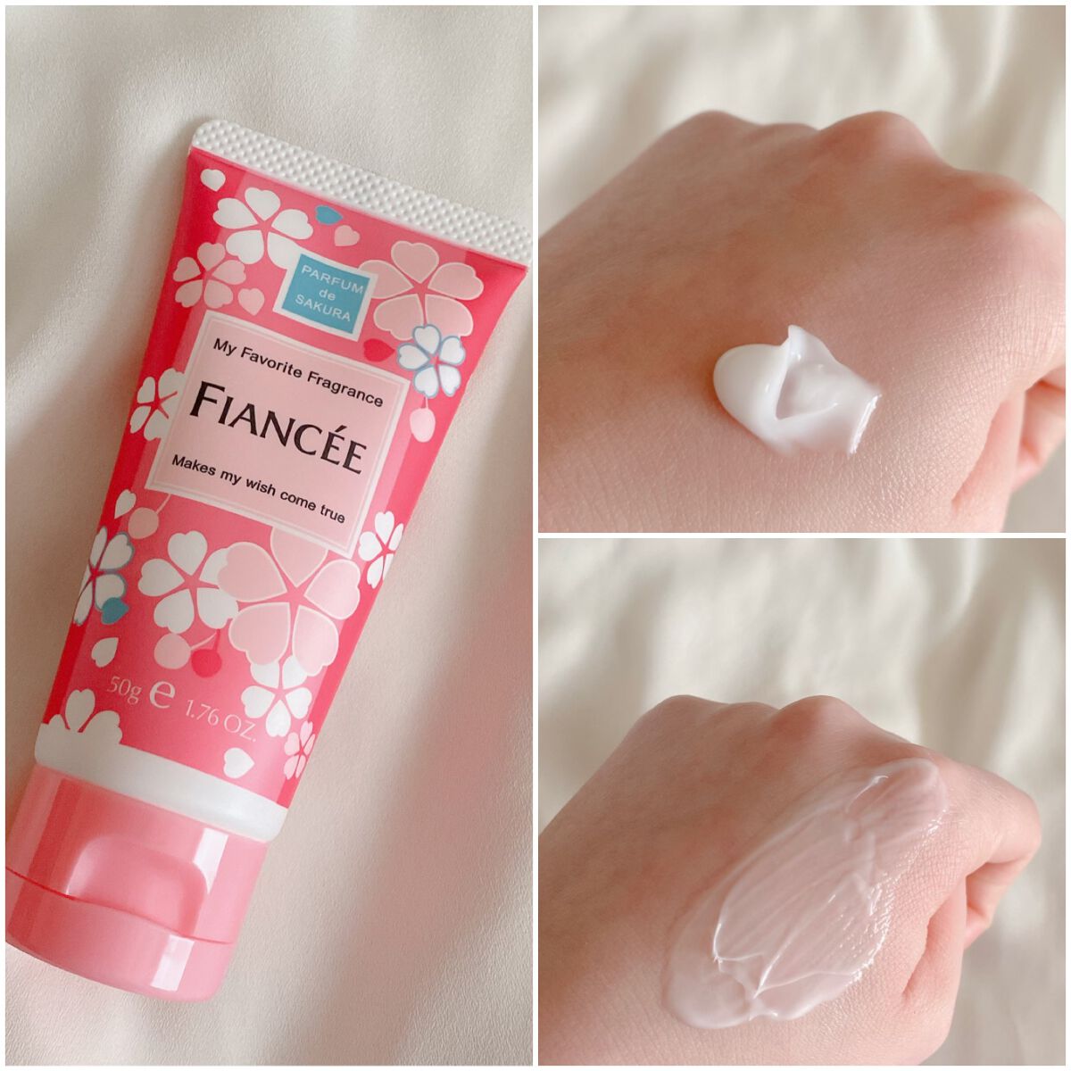 ボディミスト さくらの香り N/フィアンセ/香水(レディース)を使ったクチコミ（3枚目）