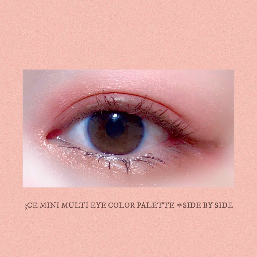 3CE ミニ マルチアイカラーパレット/3CE/アイシャドウパレットを使ったクチコミ（1枚目）