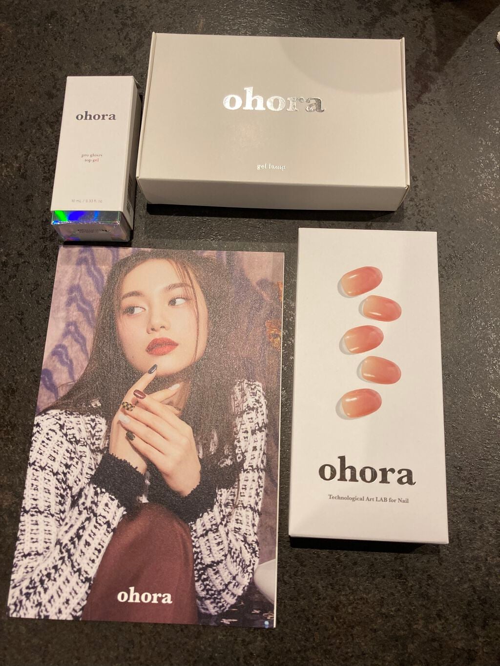 セミキュアジェルネイル(ハンド)/ohora/ネイルシールを使ったクチコミ(3枚目)