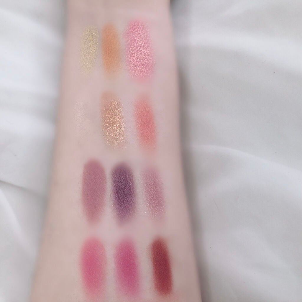 星空12色アイシャドウパレット/VCND/アイシャドウパレットを使ったクチコミ(4枚目)