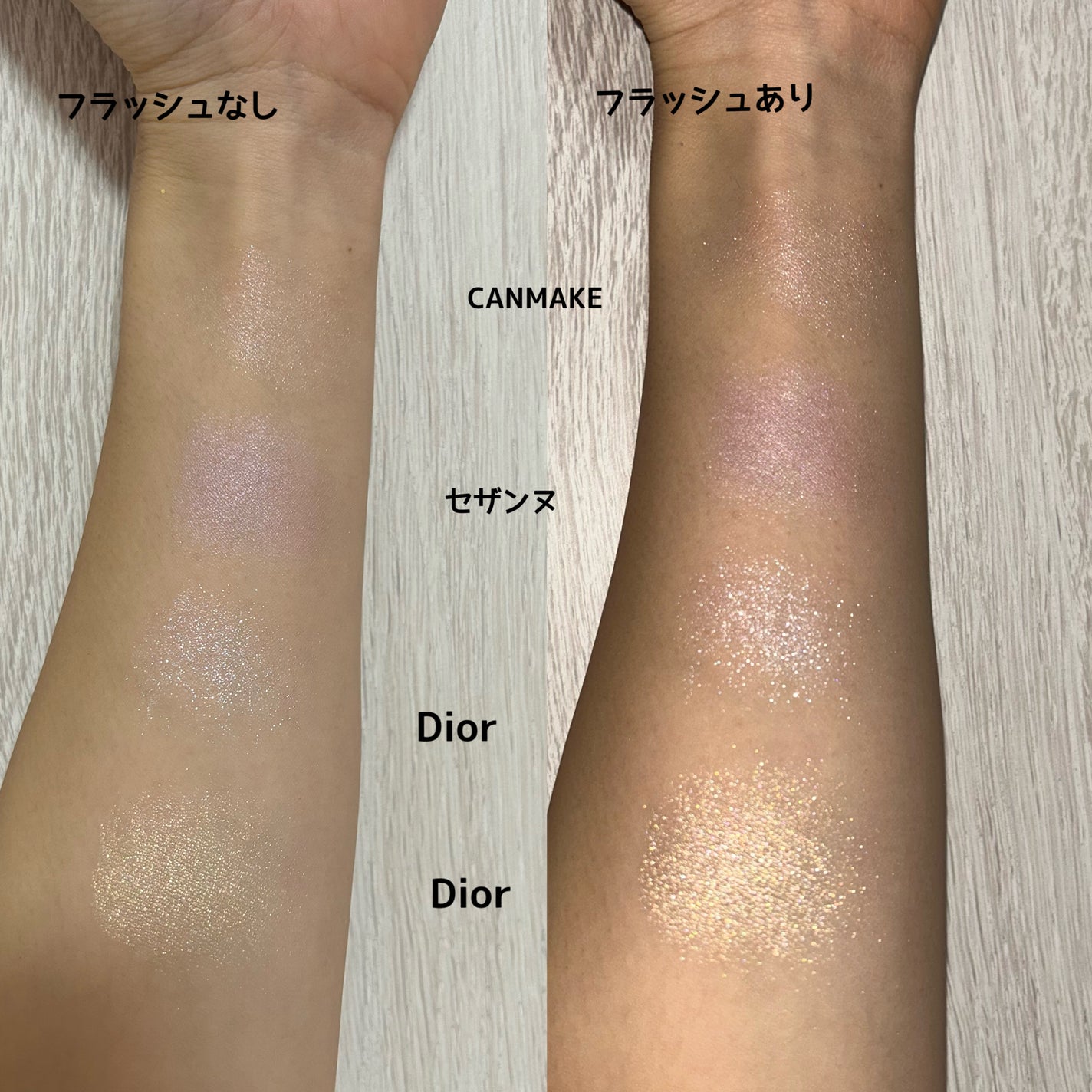 ディオール バックステージ フェイス グロウ パレット/Dior/ハイライトを使ったクチコミ(4枚目)