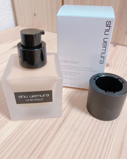(旧)アンリミテッド ラスティング フルイド/shu uemura/リキッドファンデーションを使ったクチコミ(2枚目)