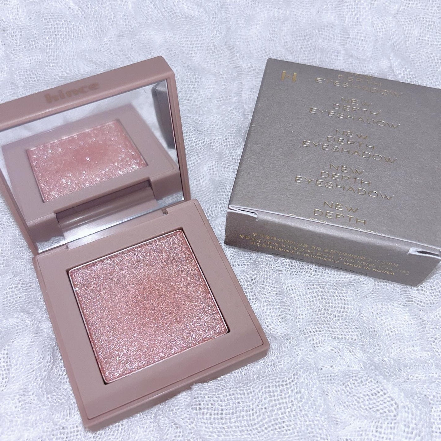 ニューデップスアイシャドウ/hince/単色アイシャドウを使ったクチコミ(1枚目)