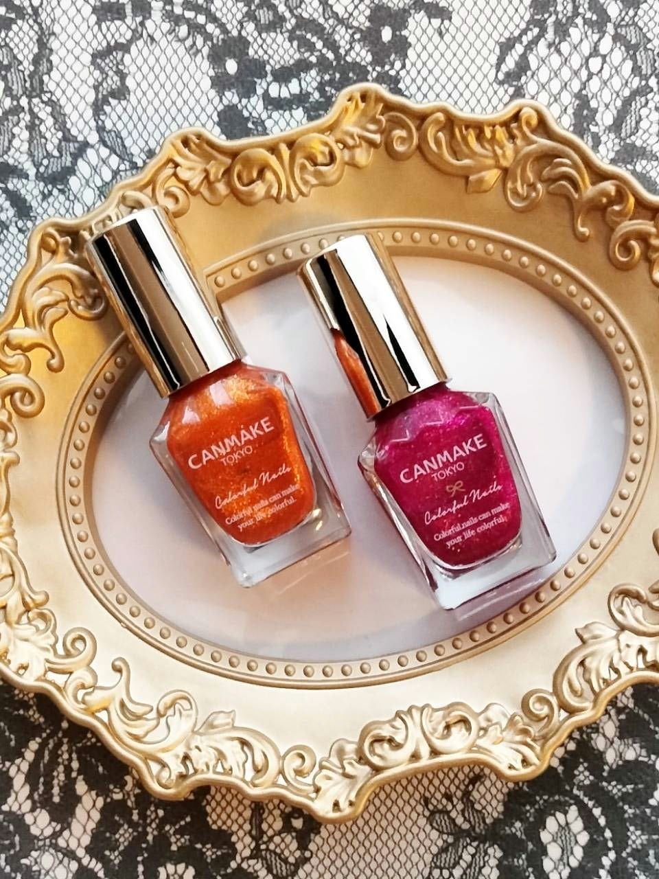 カラフルネイルズ/キャンメイク/マニキュアを使ったクチコミ(5枚目)