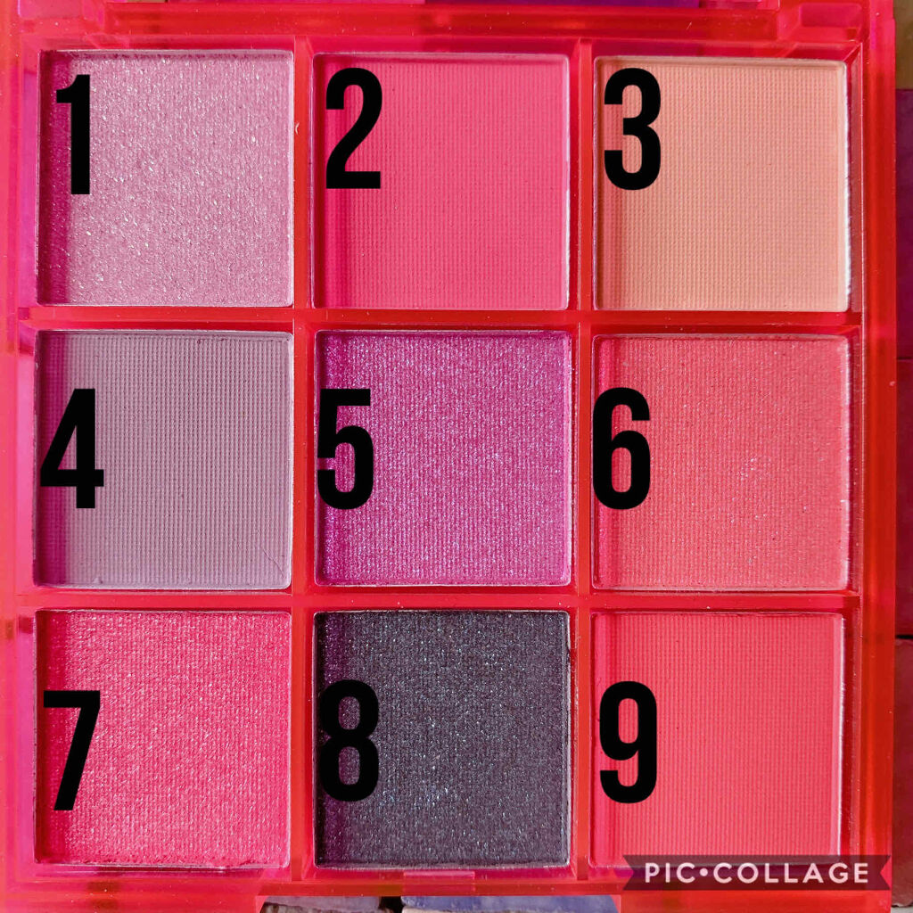 UR GLAM　BLOOMING EYE COLOR PALETTE/U R GLAM/アイシャドウパレットを使ったクチコミ（3枚目）