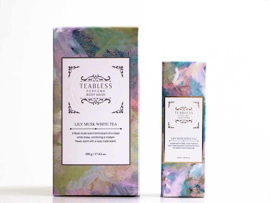 パフュームハンドクリーム リリームスクホワイトティーの香り/TEABLESS/ハンドクリームを使ったクチコミ（1枚目）