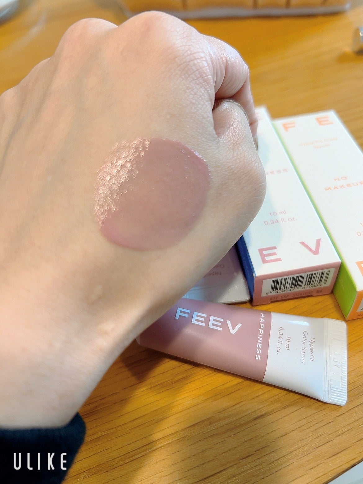 カラーセラムミニ/FEEV/リキッドチークを使ったクチコミ(3枚目)