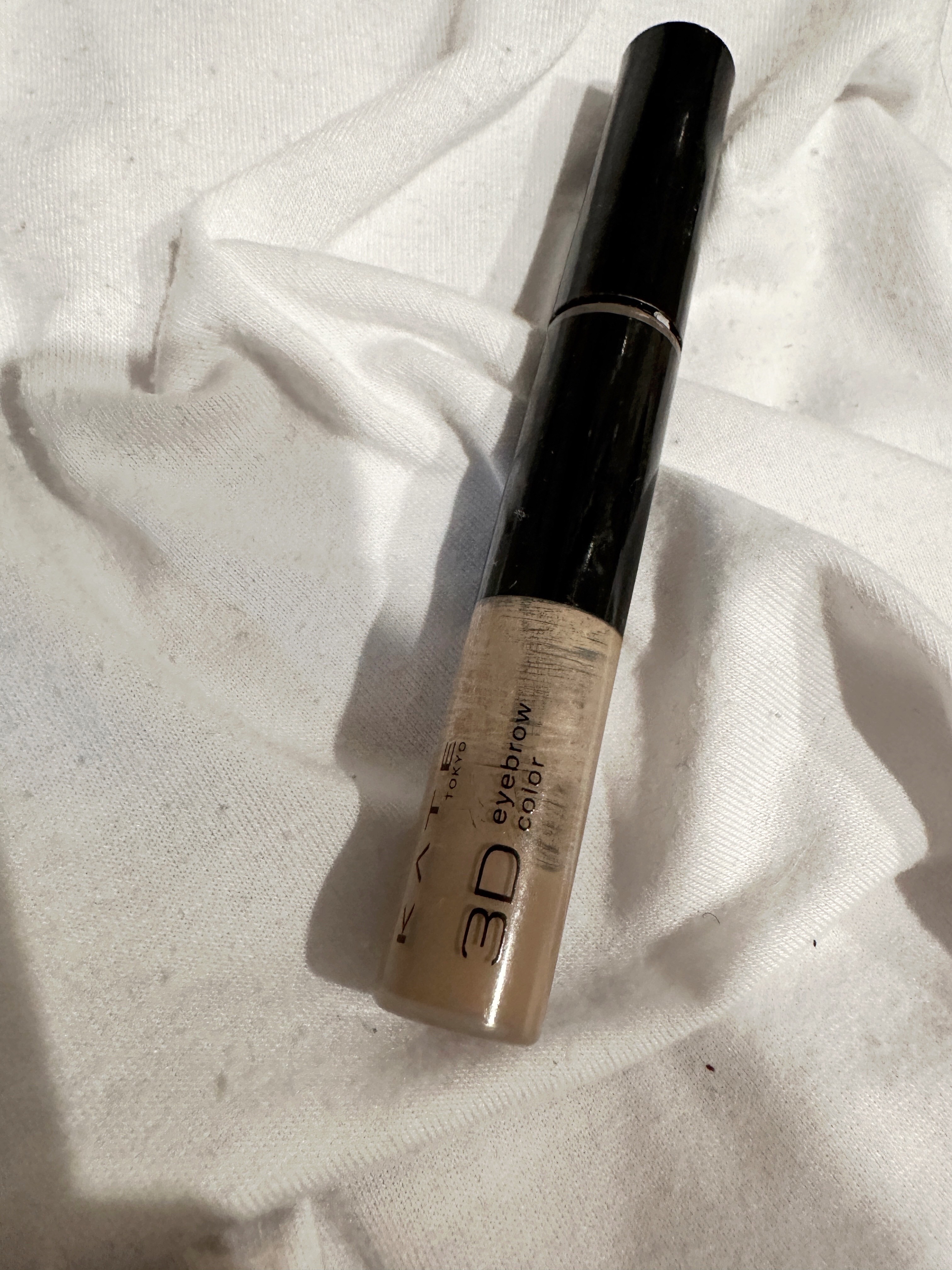 3DアイブロウカラーN/KATE/眉マスカラを使ったクチコミ（1枚目）