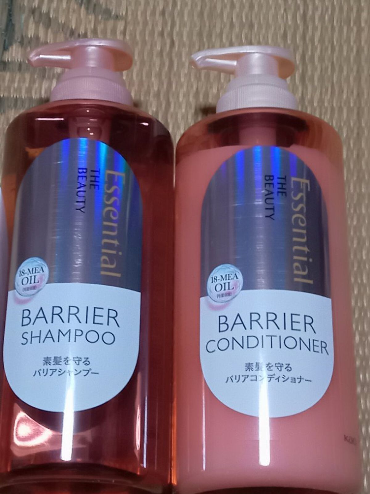 ザビューティ 髪のキメ美容素髪を守る バリアシャンプー/コンディショナー/エッセンシャル/シャンプー・コンディショナーを使ったクチコミ（2枚目）