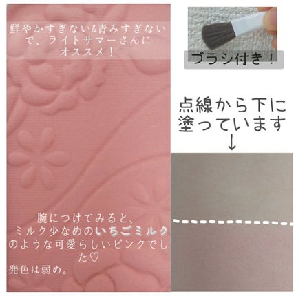 ナチュラル チークN/CEZANNE/パウダーチークを使ったクチコミ(2枚目)