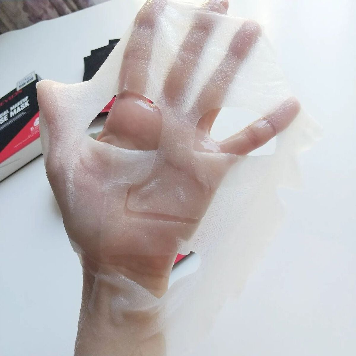 スペシャルメイクアップベースマスク/REVLON/シートマスク・パックを使ったクチコミ(4枚目)