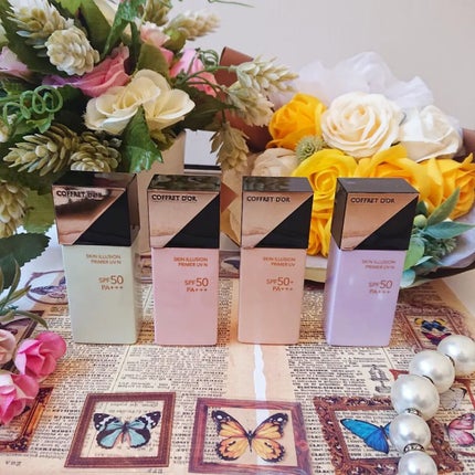 スキンイリュージョンプライマーUVn/コフレドール/化粧下地を使ったクチコミ(2枚目)