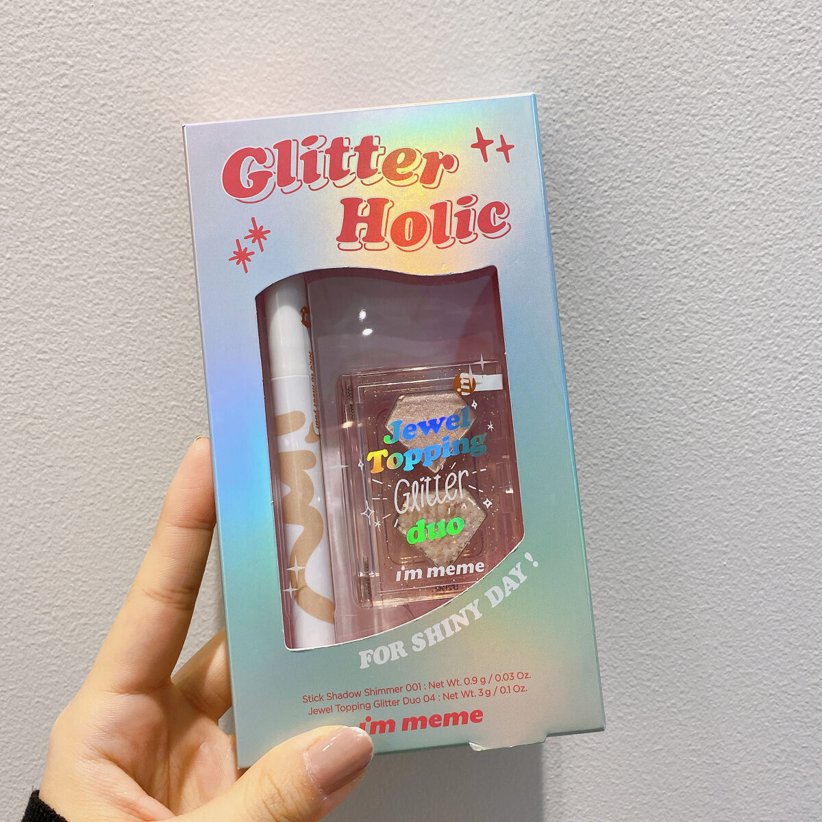 i’m meme グリッターホリック のクチコミ「\アイムミミ グリッターホリック/

01 ブリンオパール
可愛いの限界を超えるグリッター
宝.....」（3枚目）