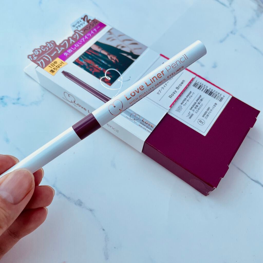 クリームフィットペンシル<アイライナー>/ラブ・ライナー/ペンシルアイライナーを使ったクチコミ(3枚目)
