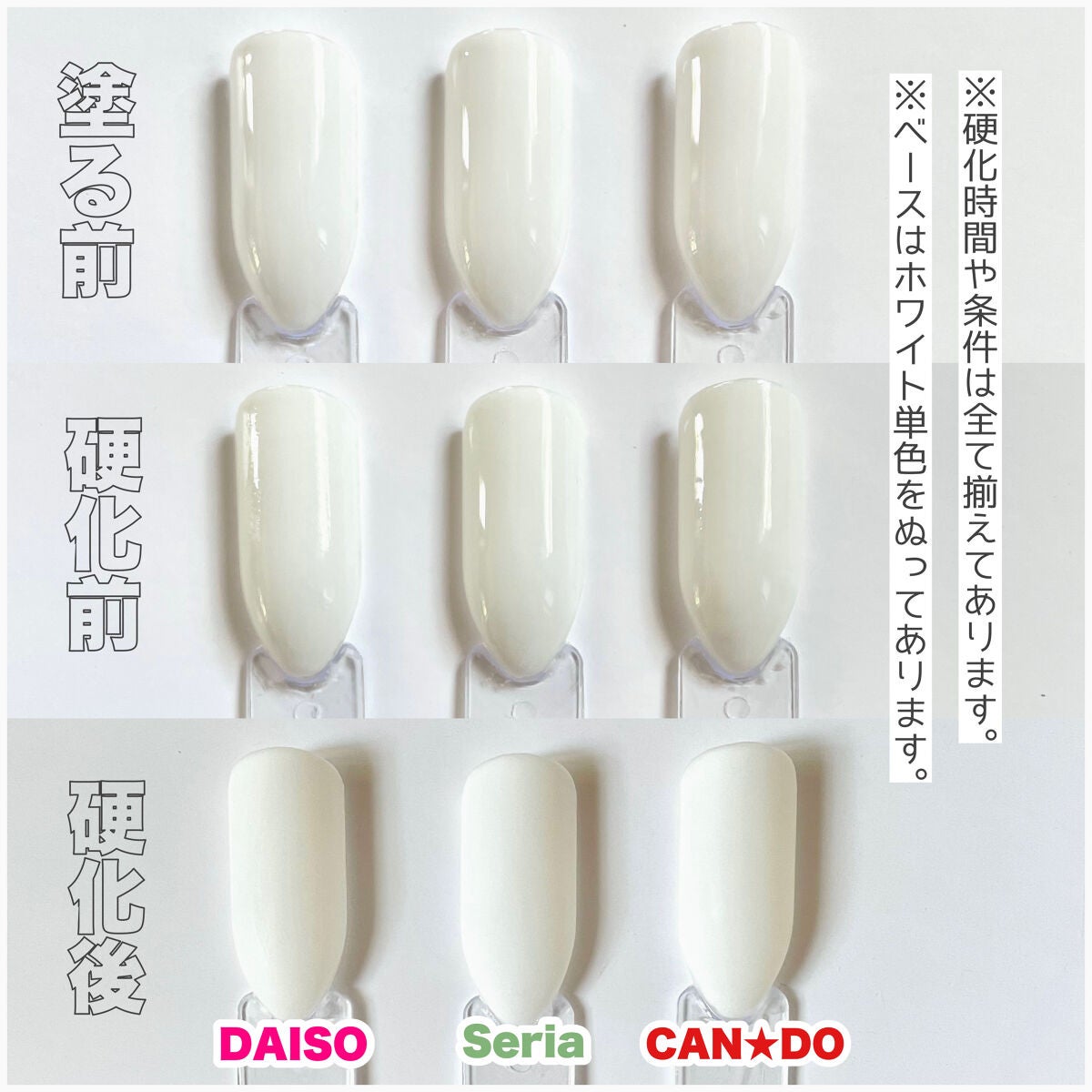 ジェルネイル(ライト対応)/セリア/ジェルネイルを使ったクチコミ(2枚目)