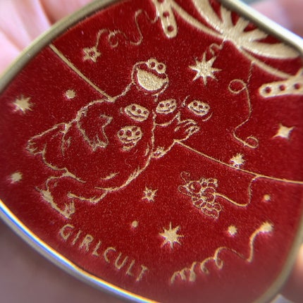 girlcult×セサミストリート クッキーブラッシュ/GirlCult/パウダーチークを使ったクチコミ(2枚目)