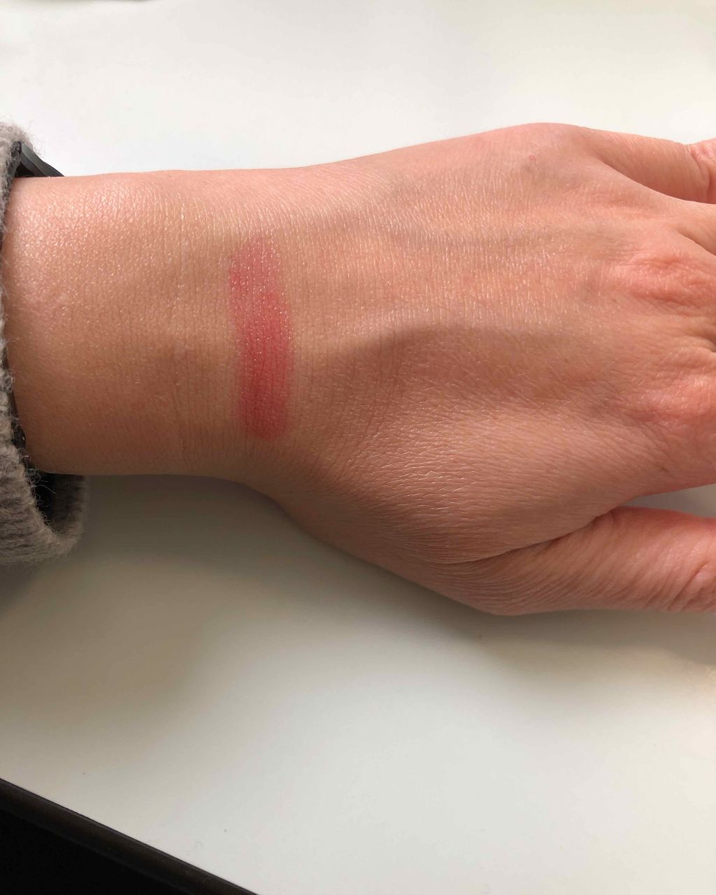 ラスティンググロスリップ/CEZANNE/口紅を使ったクチコミ(2枚目)