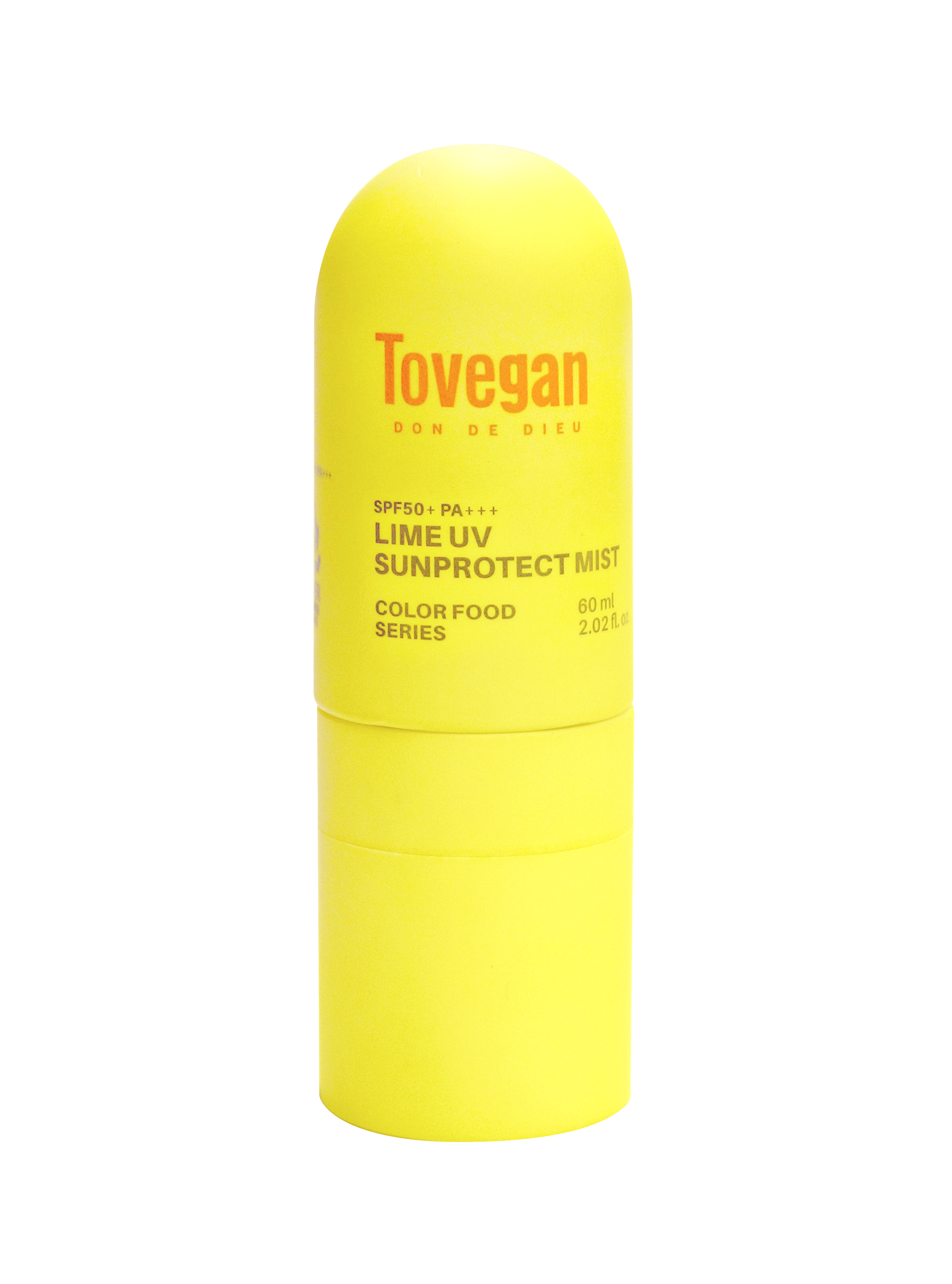 カラーフードシリーズ イエローUVサンプロテクトミスト SPF50+ PA+++ / Tovegan