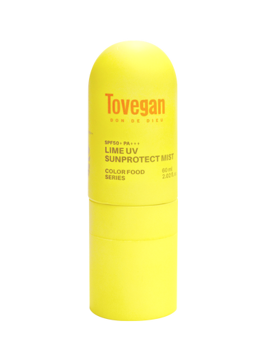 2024/4/15発売 Tovegan カラーフードシリーズ イエローUVサンプロテクトミスト SPF50+ PA+++