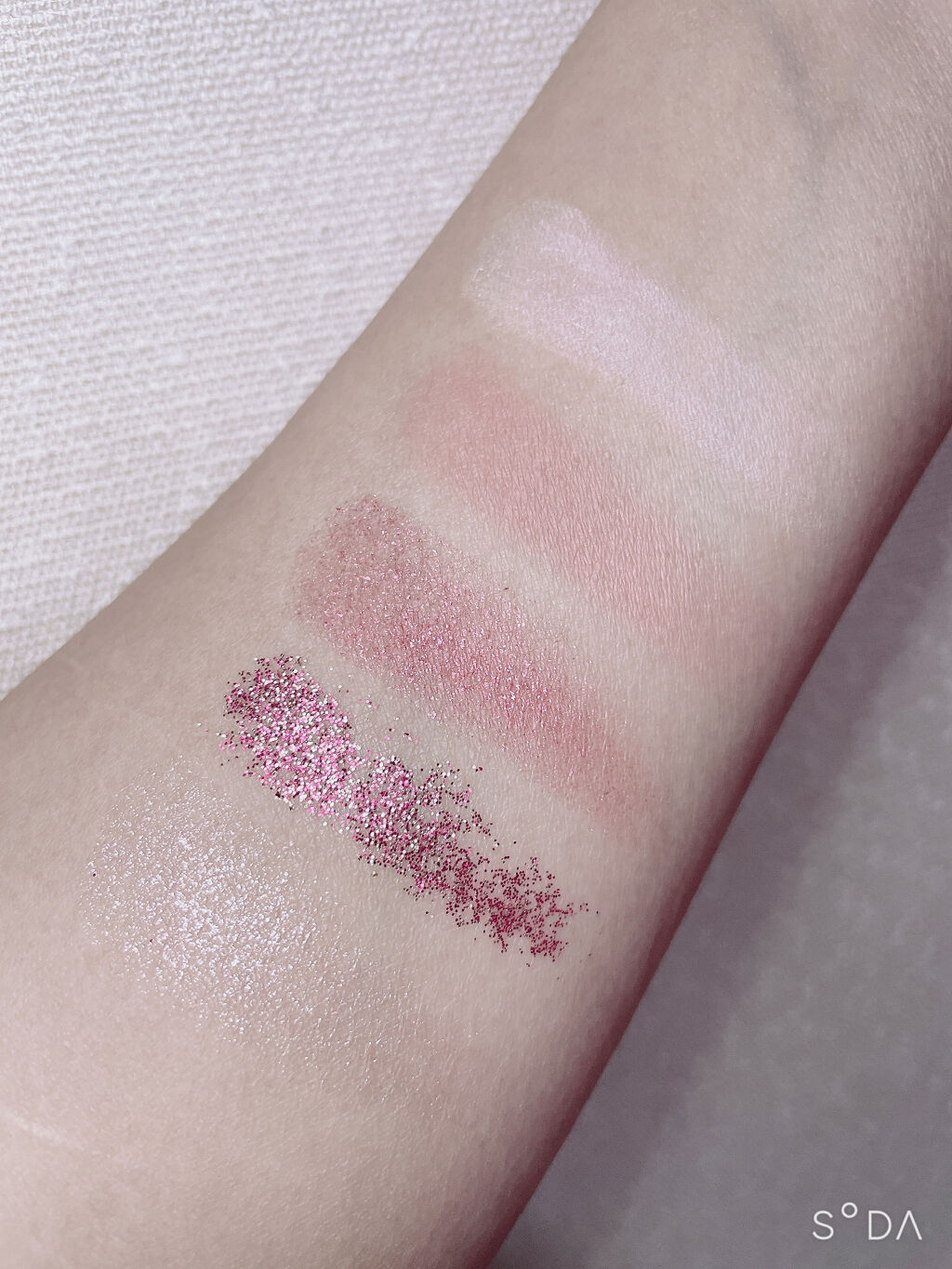 韓奏 SOFT EYE SHADOW/Qoo10/アイシャドウパレットを使ったクチコミ（3枚目）