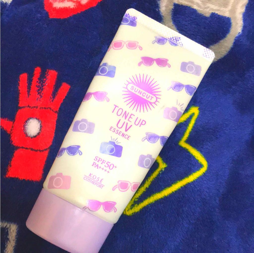 トーンアップUV エッセンス/サンカット®/日焼け止めローションを使ったクチコミ（1枚目）