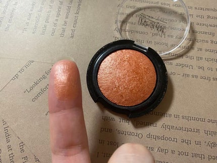 UR GLAM EYE & CHEEK COLOR/U R GLAM/単色アイシャドウを使ったクチコミ(1枚目)