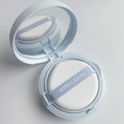 グロー マットクッション/APRILSKIN/クッションファンデーションを使ったクチコミ(5枚目)