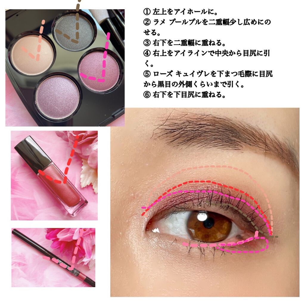 レ キャトル オンブル/CHANEL/アイシャドウパレットを使ったクチコミ(3枚目)