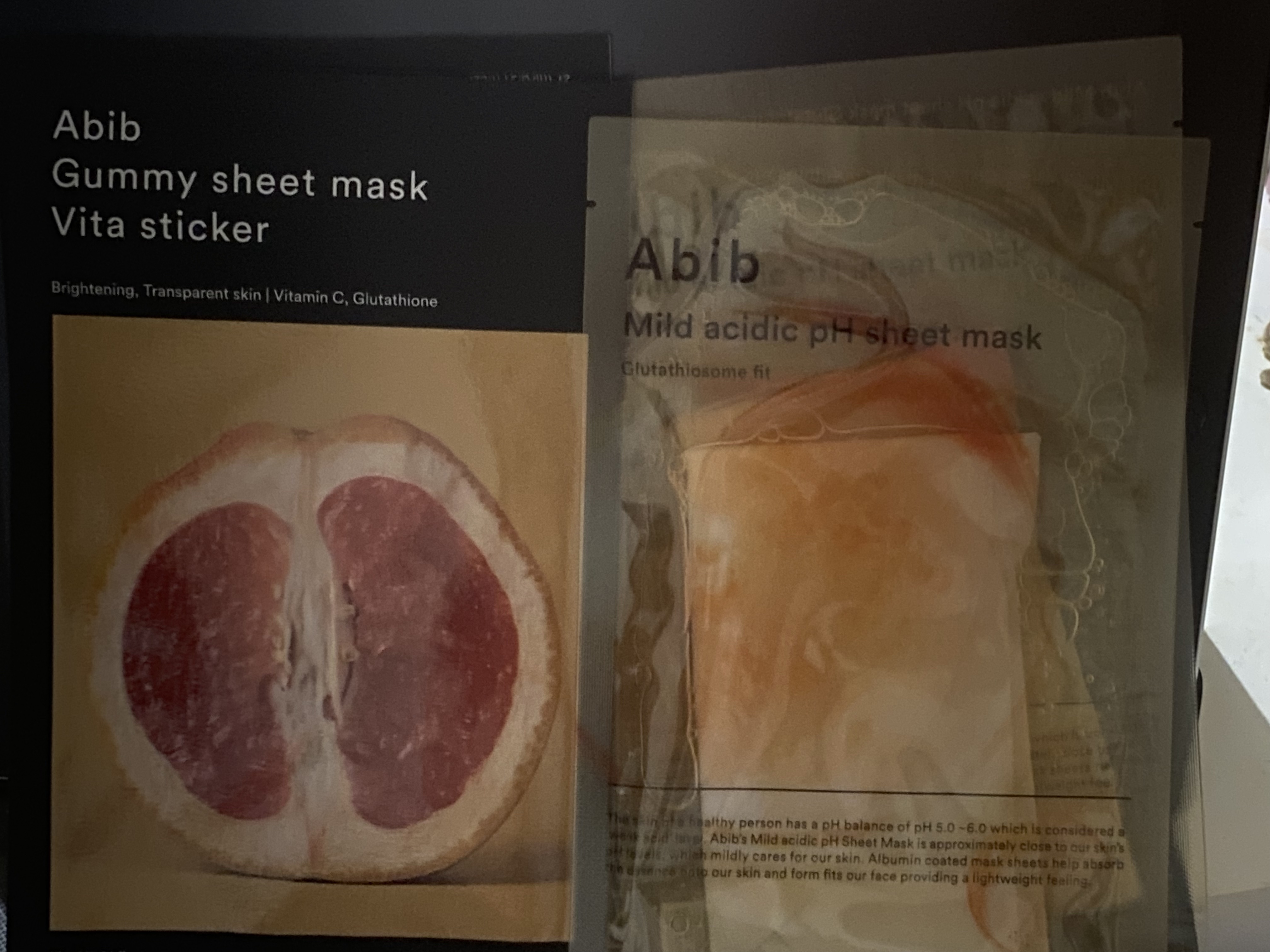 ガムシートマスクパック ビタ※15ステッカー/Abib /シートマスク・パックを使ったクチコミ（1枚目）