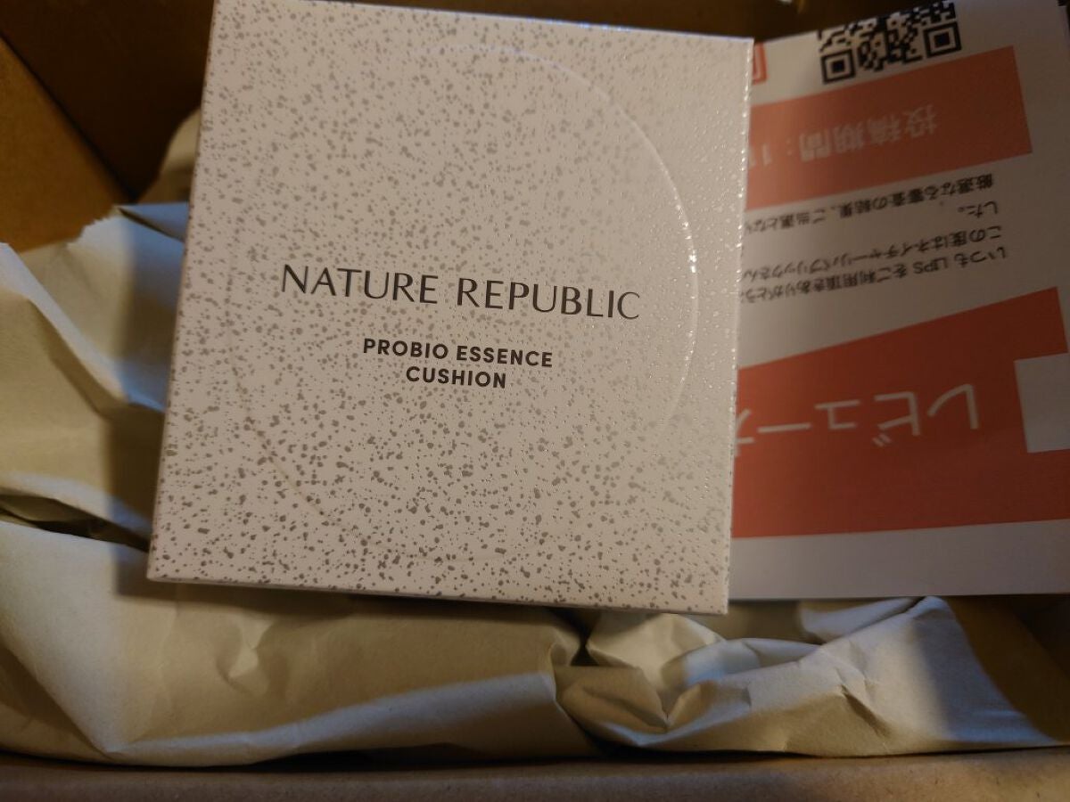 PROBIOエッセンスクッション/ネイチャーリパブリック/クッションファンデーションを使ったクチコミ(1枚目)