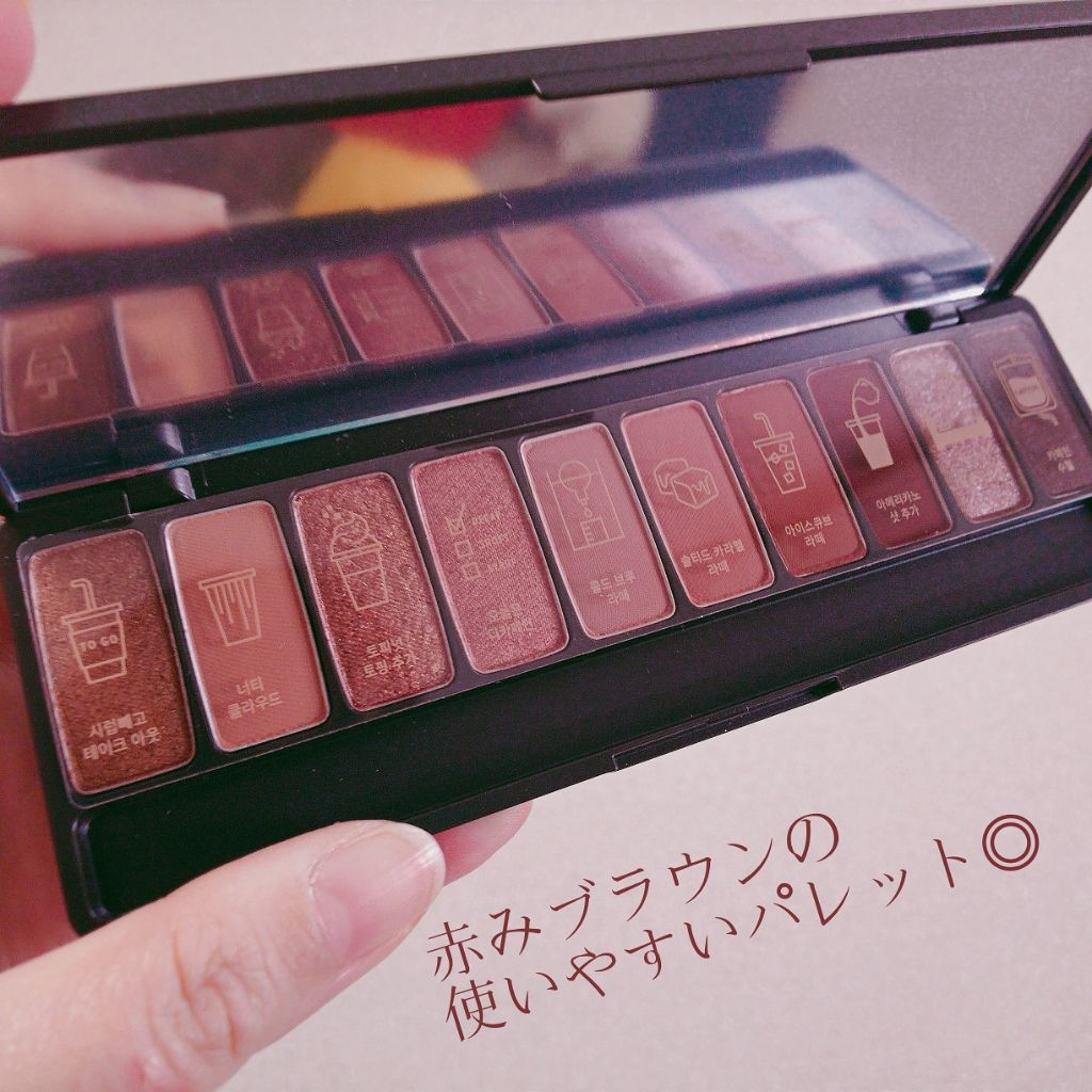 プレイカラー アイシャドウ/ETUDE/アイシャドウパレットを使ったクチコミ（2枚目）