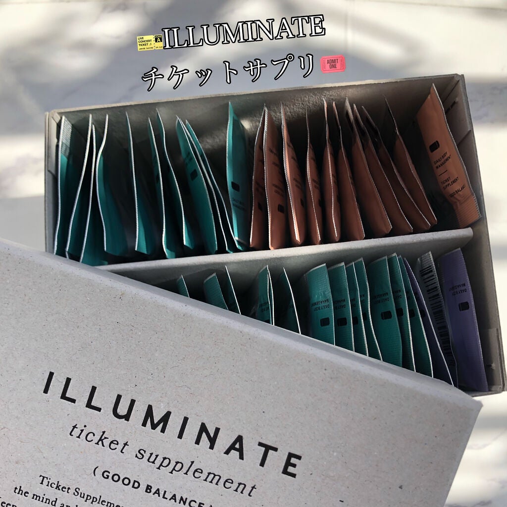 チケットサプリ/ILLUMINATE/健康サプリメントを使ったクチコミ(2枚目)
