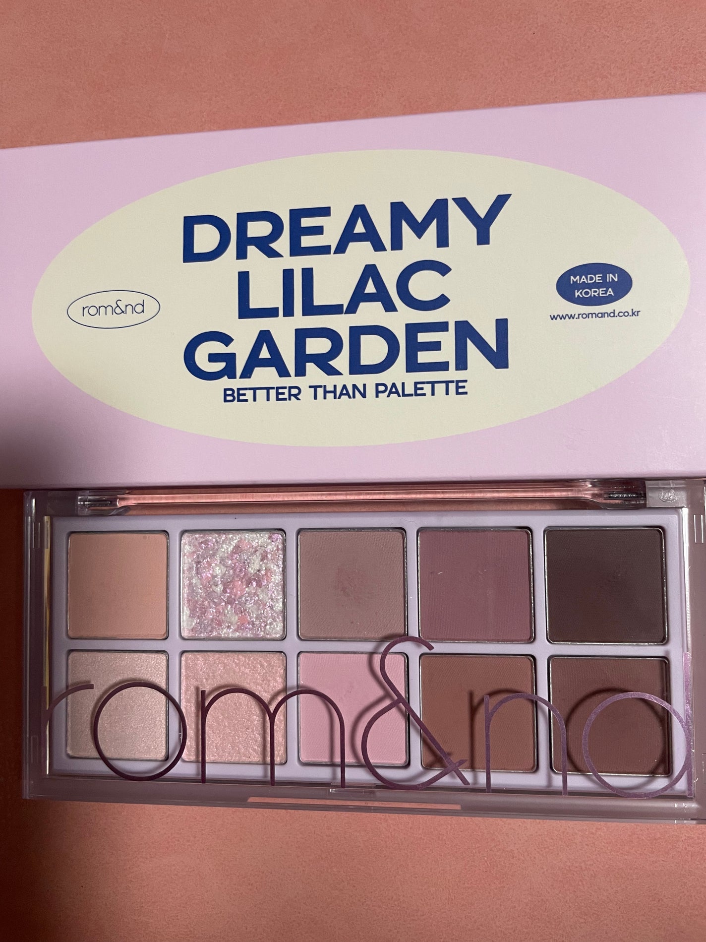 ベターザンパレット/rom&nd/アイシャドウパレットを使ったクチコミ(1枚目)
