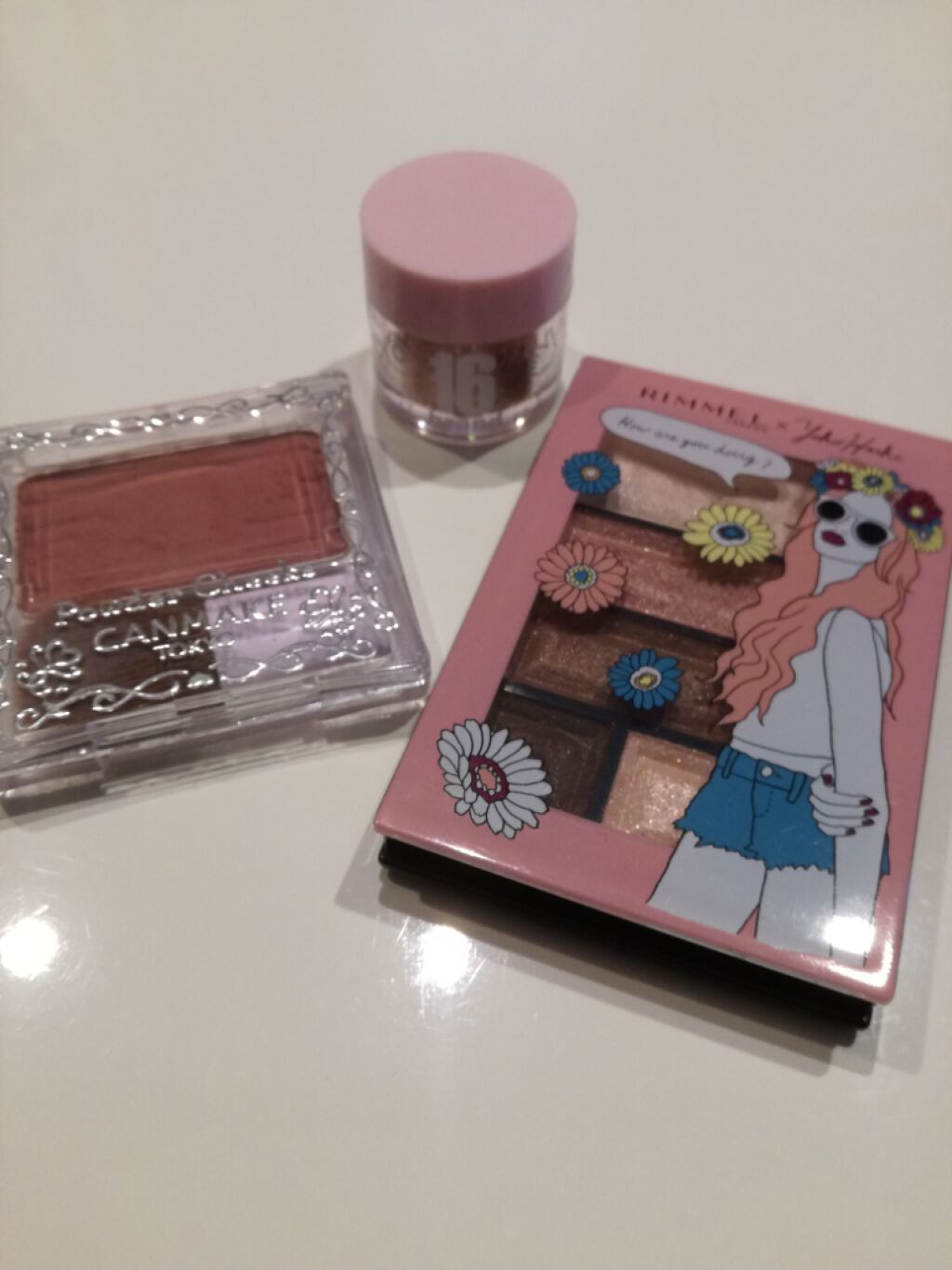 【旧品】パウダーチークス/キャンメイク/パウダーチークを使ったクチコミ(1枚目)