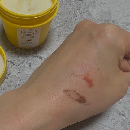 ウォーターウォッシュバーム/JUICE TO CLEANSE/スクラブ・ゴマージュを使ったクチコミ(6枚目)