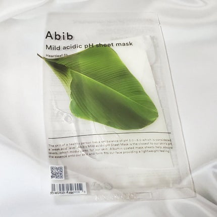 弱酸性pHシートマスク ドクダミフィット/Abib /シートマスク・パックを使ったクチコミ(1枚目)