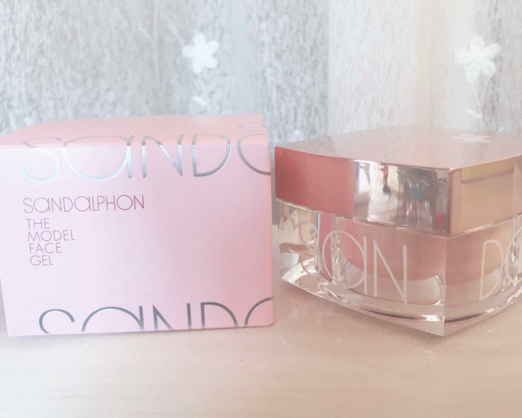 ザ・モデルフェイスジェル/SANDALPHON/フェイスクリームを使ったクチコミ（1枚目）