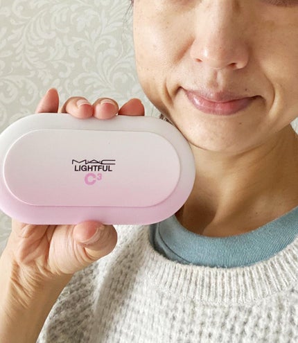 ライトフル C3 ナチュラル シルク パウダーファンデーション/M・A・C/パウダーファンデーションを使ったクチコミ(3枚目)