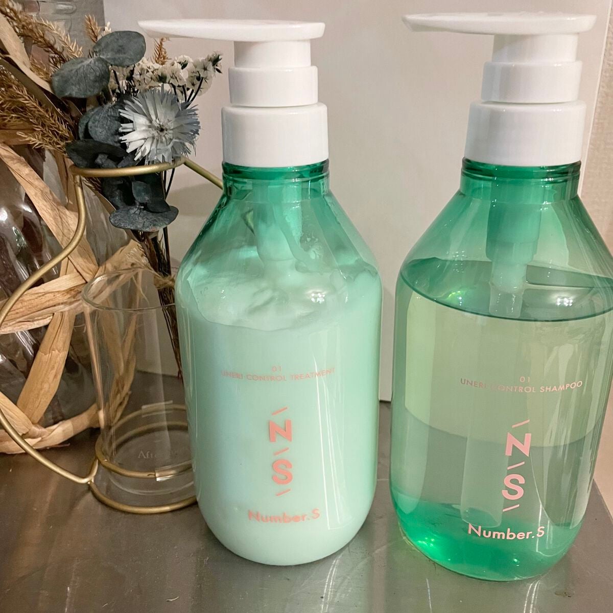 うねりコントロール シャンプー/ヘアトリートメント/Number.S /市販シャンプーを使ったクチコミ(1枚目)