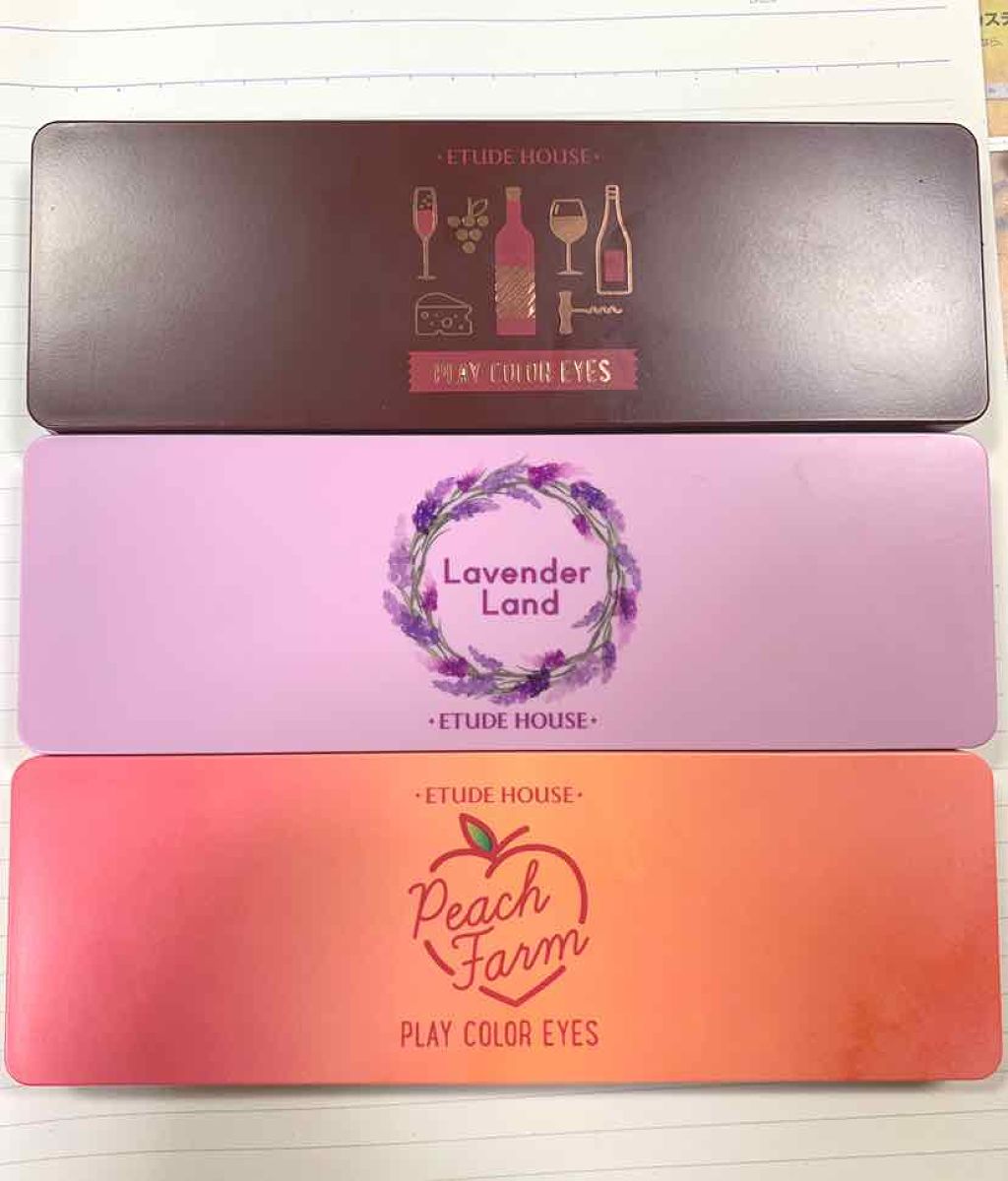 プレイカラー アイシャドウ/ETUDE/アイシャドウパレットを使ったクチコミ（2枚目）