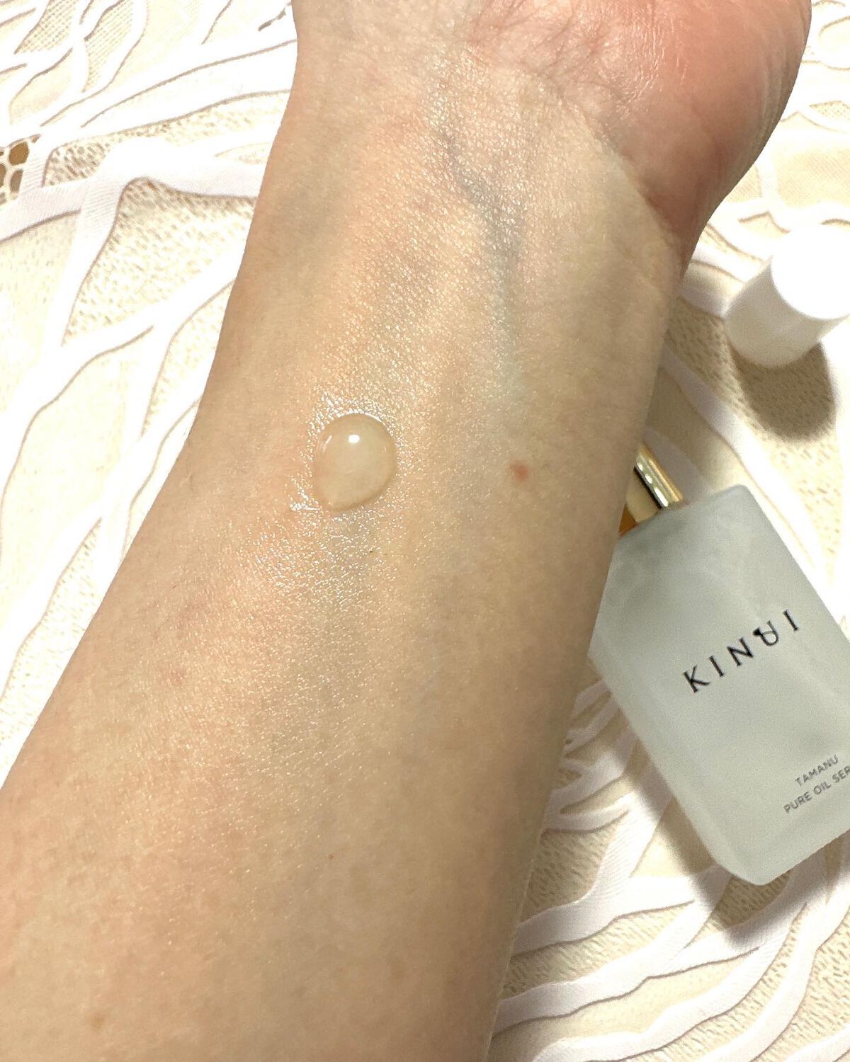 KINUI タマヌピュアオイルセラム/KINUI/美容液を使ったクチコミ(3枚目)