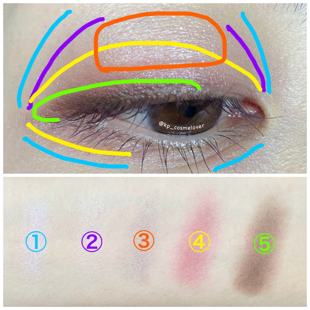 エクストラ ディメンション フォイル アイシャドウ M·A·C フロステッド ファイヤーワーク クーラー ザン ビーイング クール/M・A・C/単色アイシャドウを使ったクチコミ（2枚目）