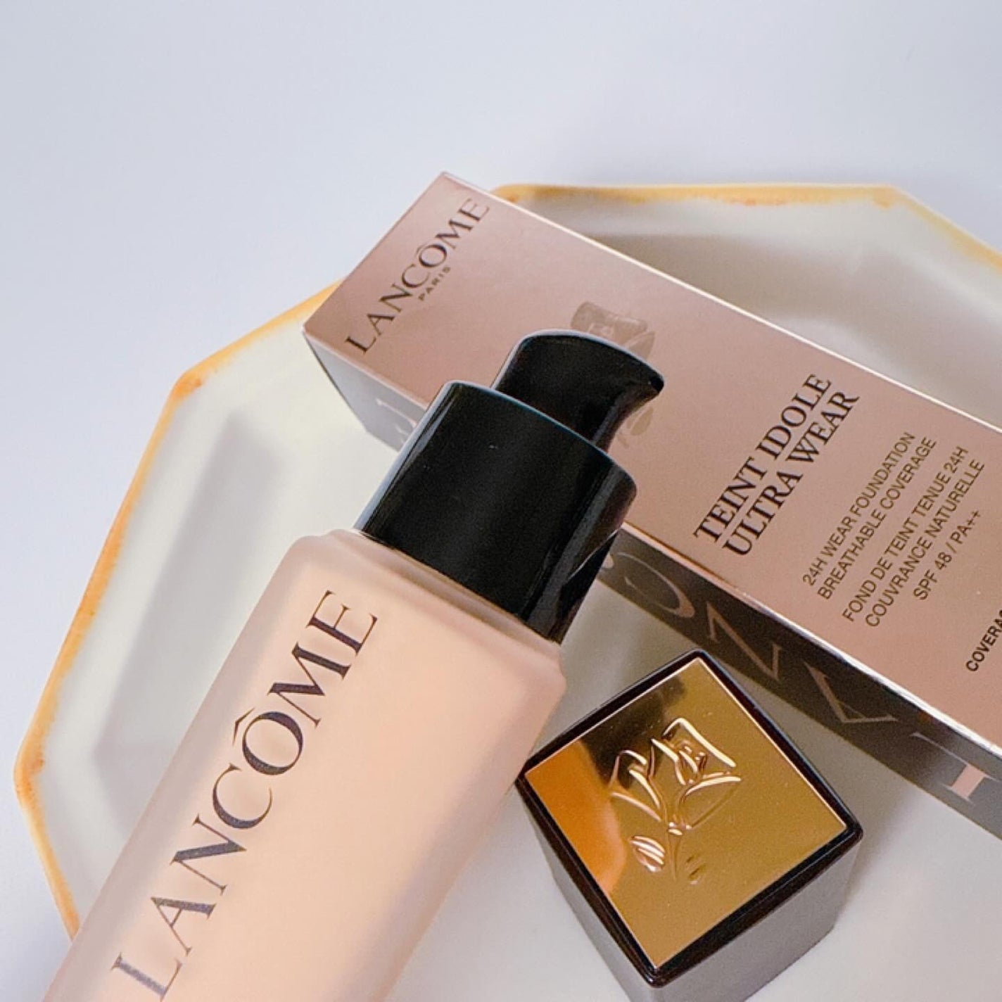 タンイドル ウルトラ ウェア リキッド N/LANCOME/リキッドファンデーションを使ったクチコミ(3枚目)