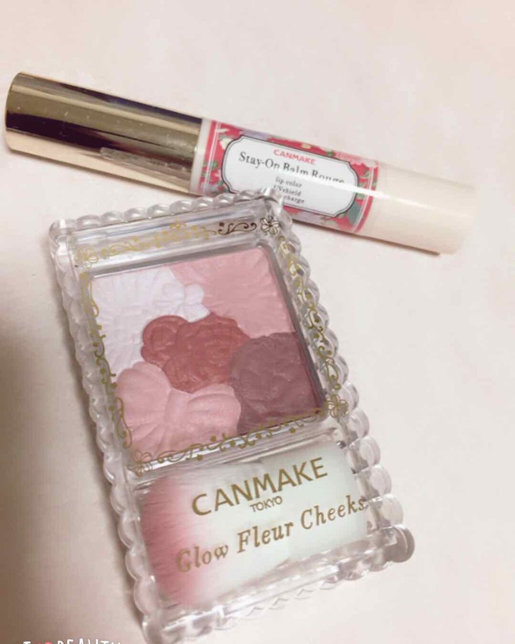 グロウフルールチークス/キャンメイク/パウダーチークを使ったクチコミ（1枚目）