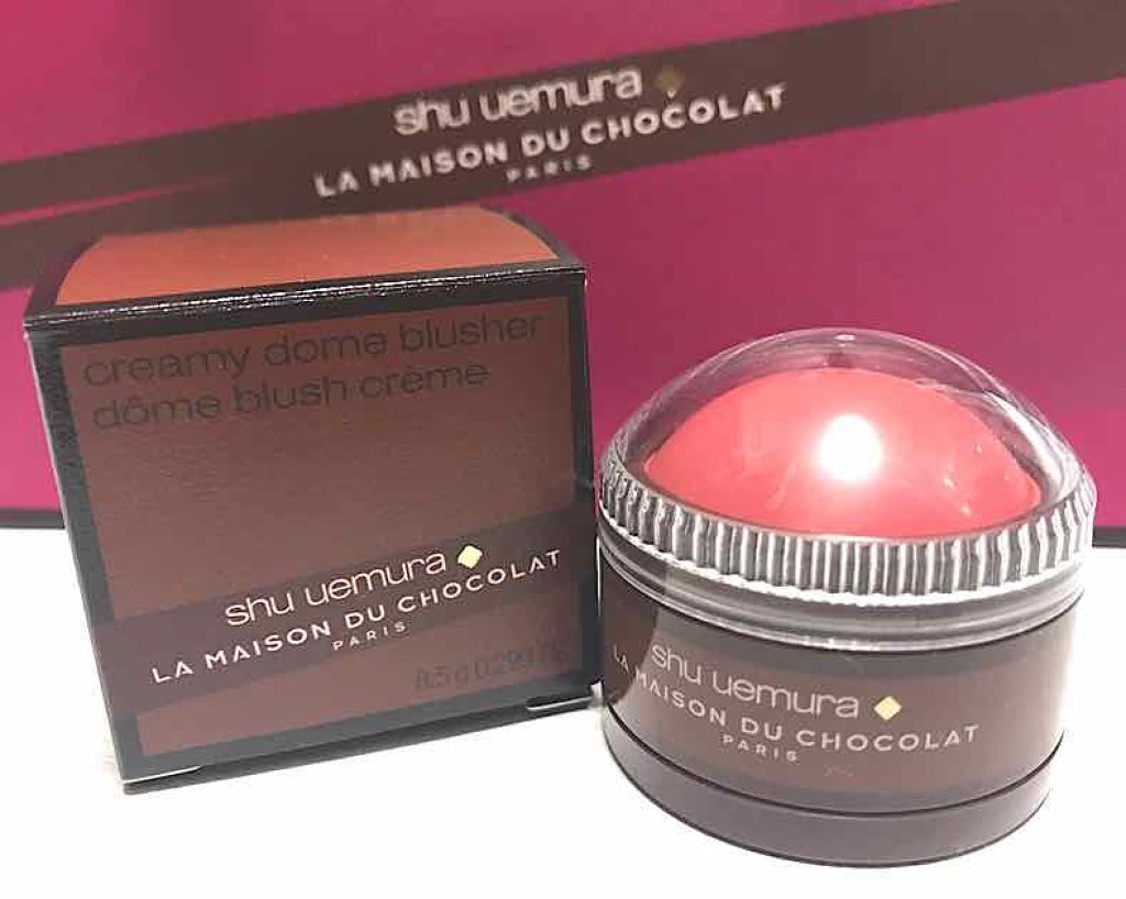 クリーミー ドーム ブラッシャー/shu uemura/ジェル・クリームチークを使ったクチコミ(1枚目)