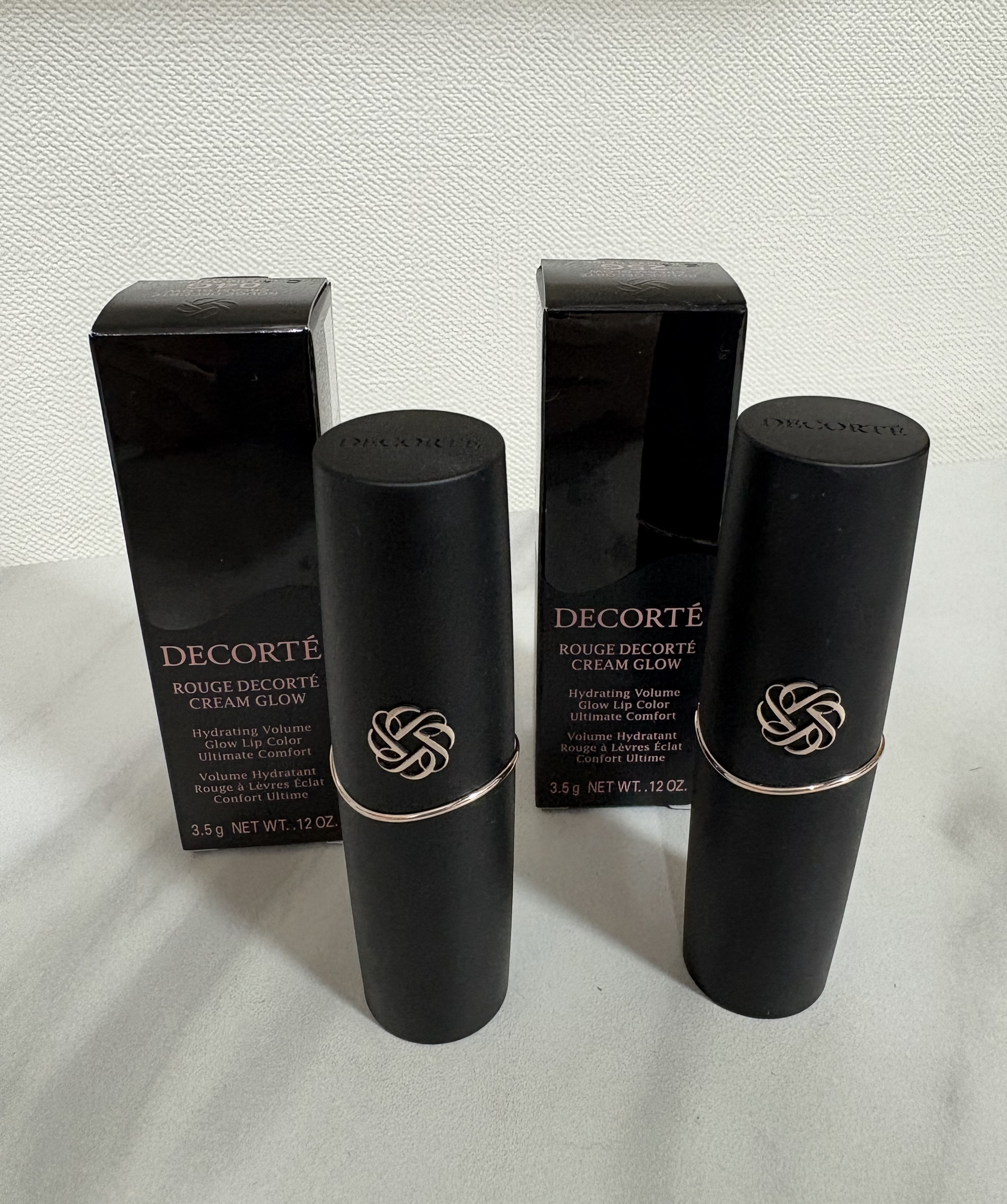 ルージュデコルテ　クリームグロウ 04G vanilla beige/DECORTÉ/口紅を使ったクチコミ（3枚目）